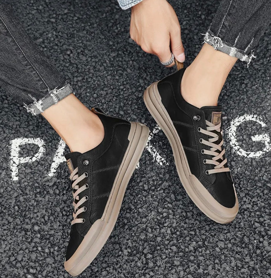 Stride Marvello – Men’s Leather Sneakers