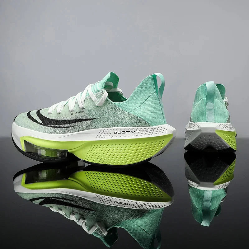 2024 Carbon Plate Marathon Men Sports Running Shoes Breathable Lightweight Women's Comfortable Child Athletic Training Sneakers Shoes Field