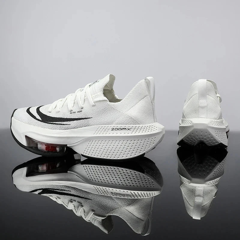 2024 Carbon Plate Marathon Men Sports Running Shoes Breathable Lightweight Women's Comfortable Child Athletic Training Sneakers Shoes Field