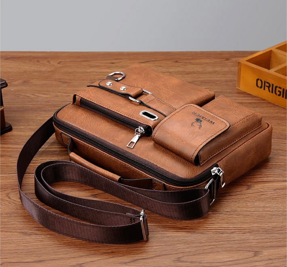 Montclair – Men’s Vintage Leather Bag