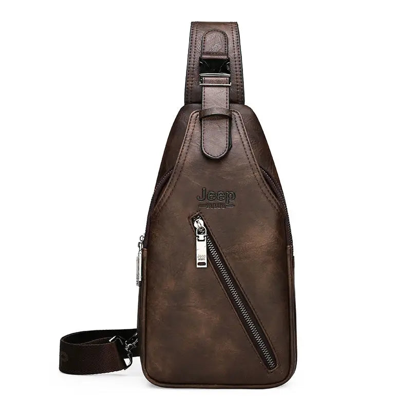 Axton Men’s Leather Crossbody Bag