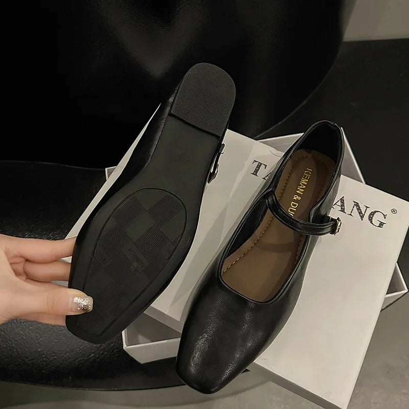 Éclat Charlotte – Elegant Square-Toe Mary Janes