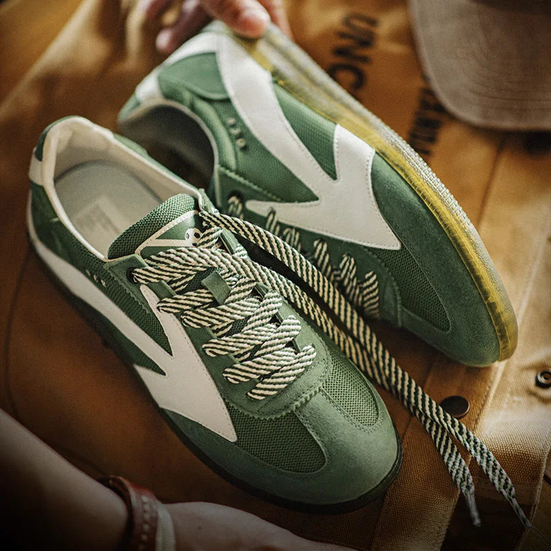 Moss Court – Men’s Casual Sneakers in German Vintage