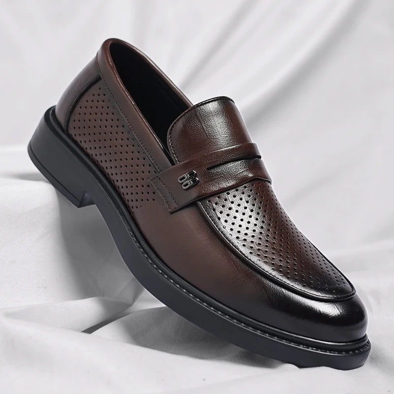 Alden Belmont Loafers in Leather