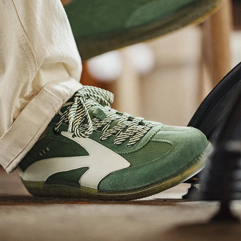 Moss Court – Men’s Casual Sneakers in German Vintage