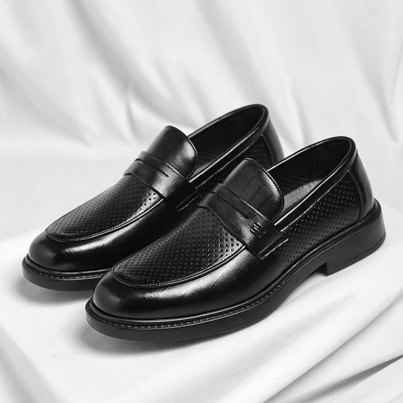 Alden Belmont Loafers in Leather