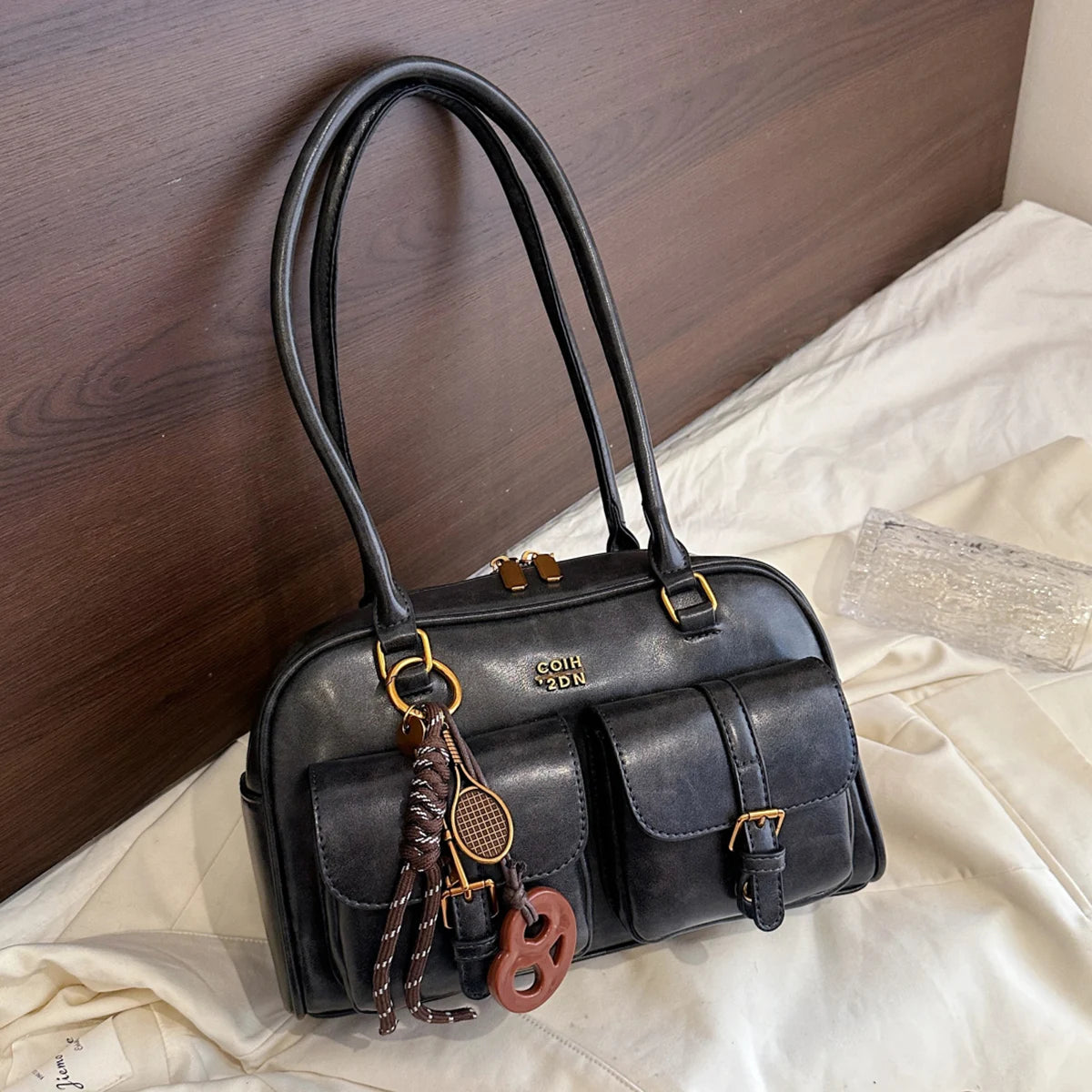 Loryane – Retro Leather Bag