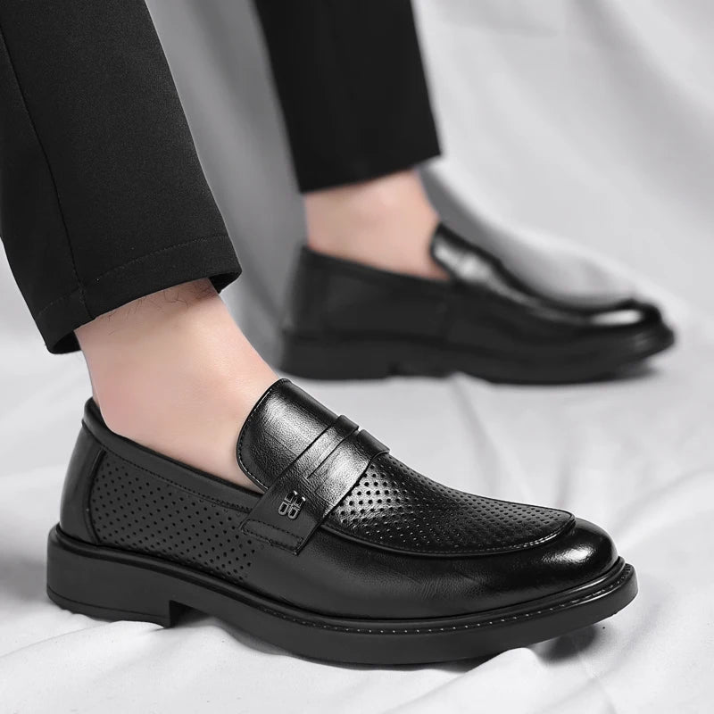 Alden Belmont Loafers in Leather