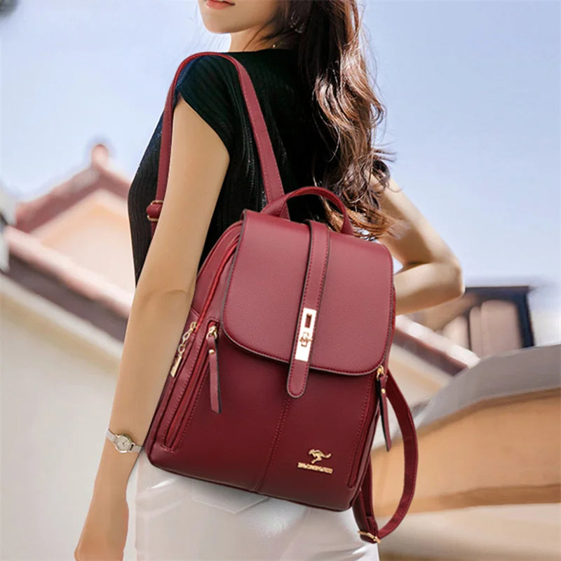 Julliet – Classic Leather Backpack