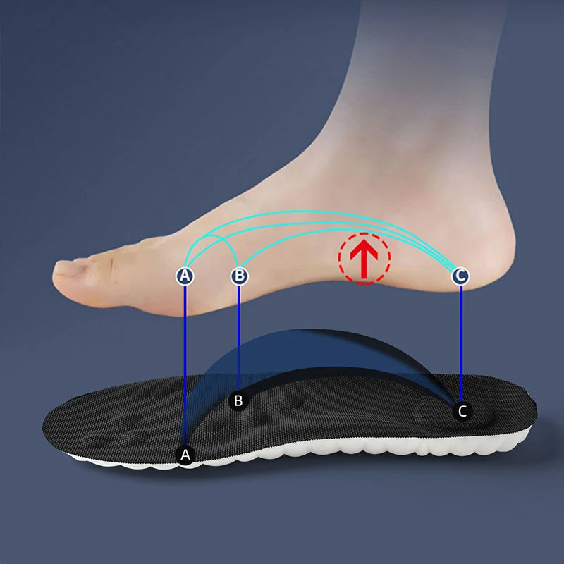 ShockEase – High Elasticity Padded Sports Insoles