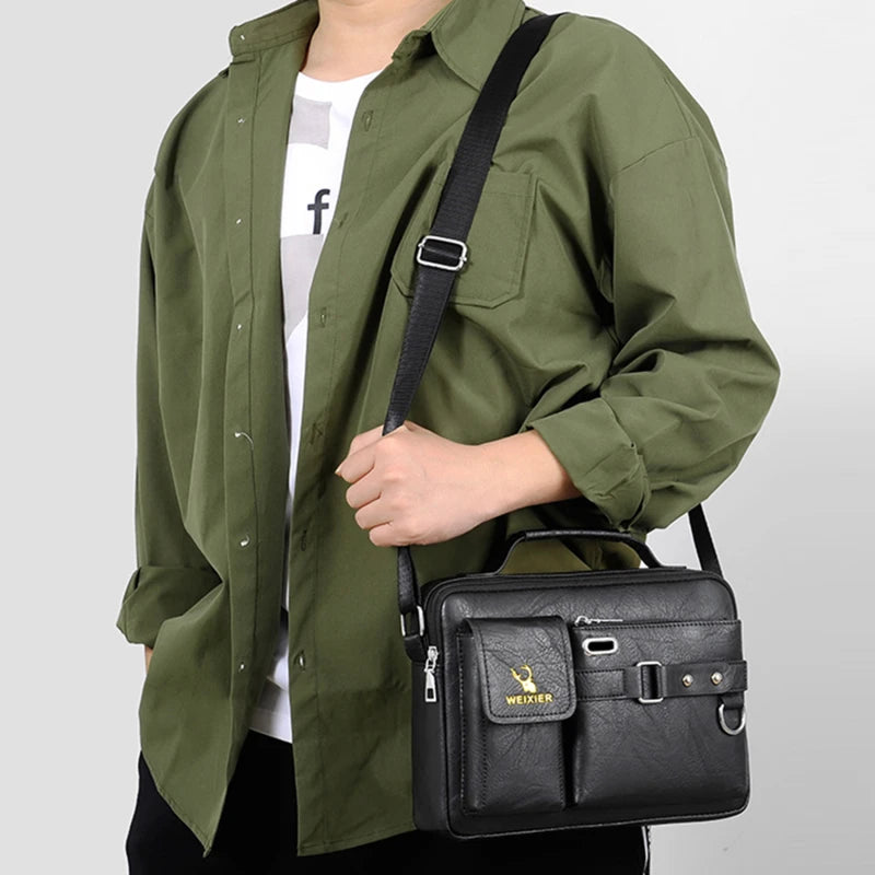 Montclair – Men’s Vintage Leather Bag