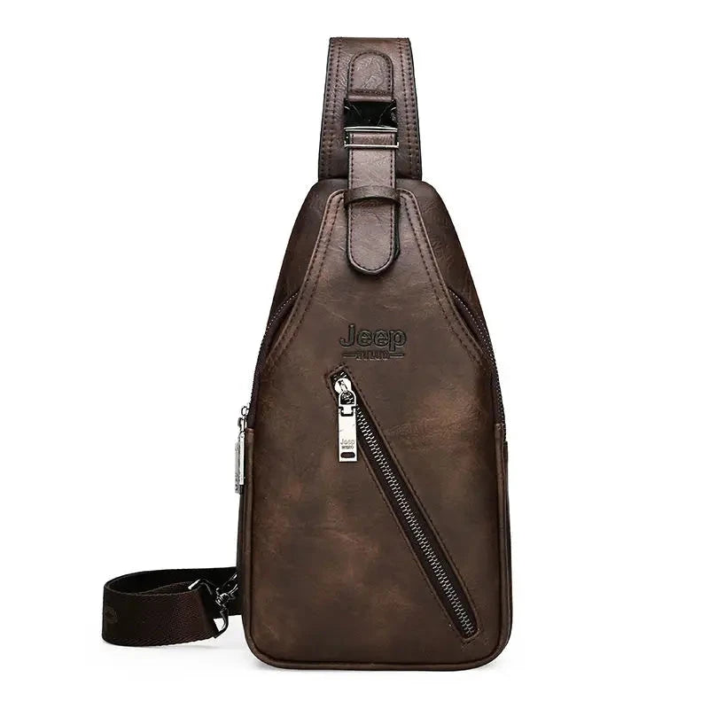 Axton Men’s Leather Crossbody Bag Axton Men’s Leather Crossbody Bag Shoes Field Brown