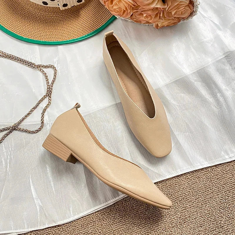 Bella Vitta Flat Bella Vitta Flat Shoes Field Apricot 36
