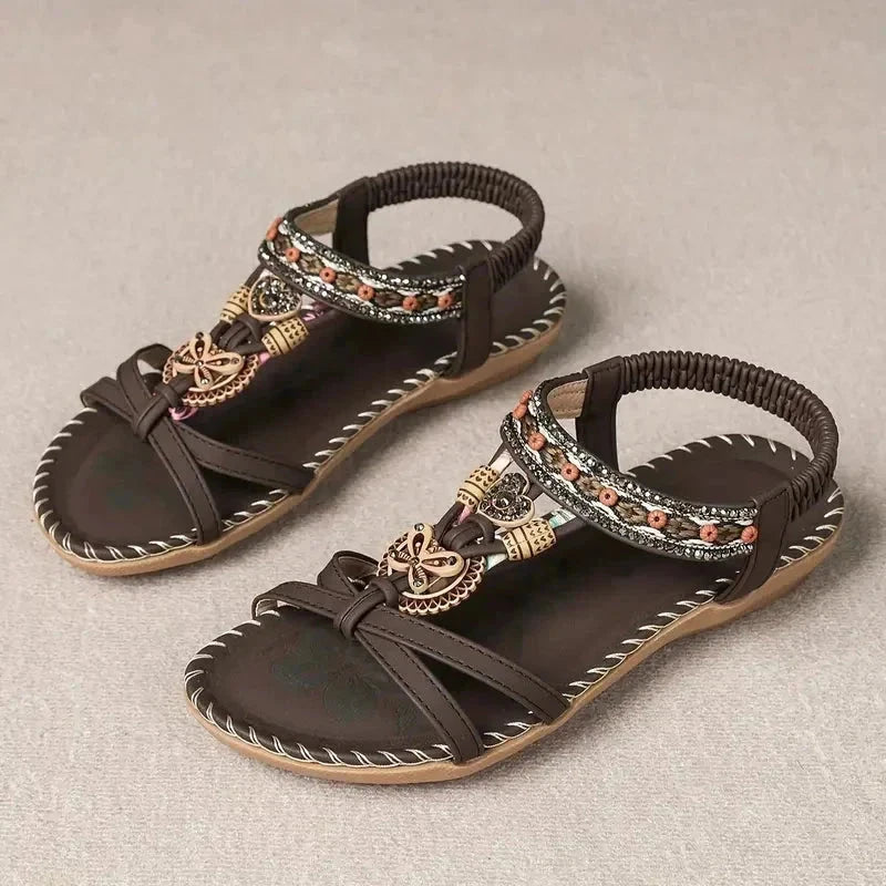 Boho Chic Ayla Sandals Boho Chic Ayla Sandals Shoes Field Coffee US 5.5 | UK/AU 3 | EU 35.5