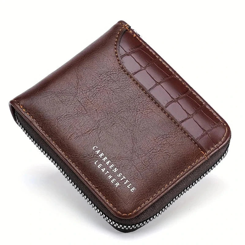 Carrken Leather Wallet Carrken Leather Wallet Shoes Field Brown