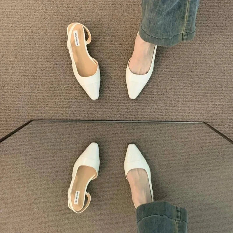 Clévaris – Elegant Leather Flat Clévaris – Elegant Leather Flat Shoes Field