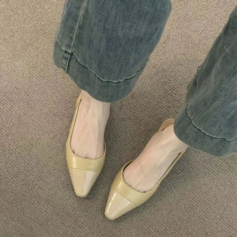 Clévaris – Elegant Leather Flat Clévaris – Elegant Leather Flat Shoes Field