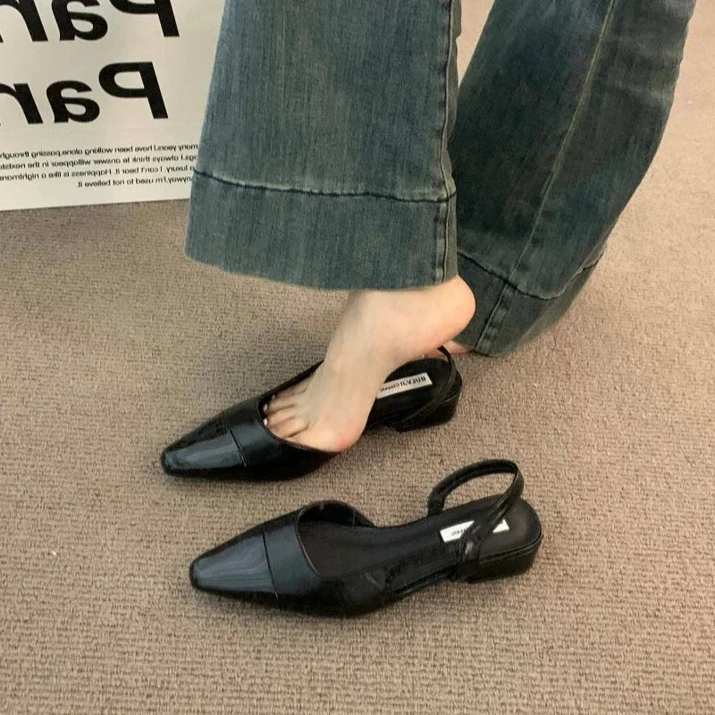 Clévaris – Elegant Leather Flat Clévaris – Elegant Leather Flat Shoes Field