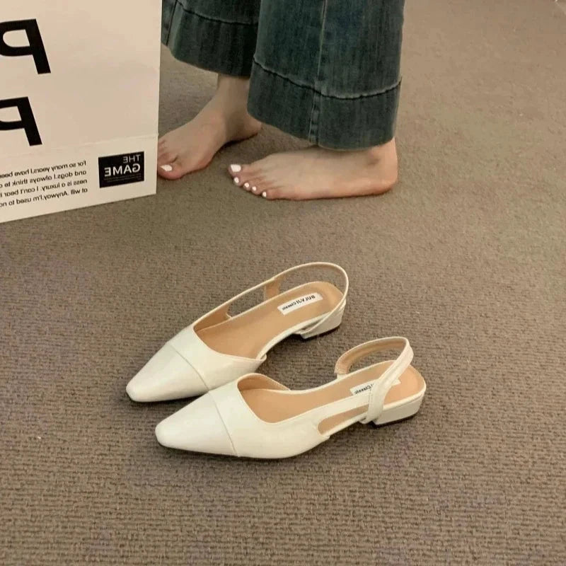 Clévaris – Elegant Leather Flat Clévaris – Elegant Leather Flat Shoes Field Off White EU 39 / US 8.5 / UK-AU 6.5