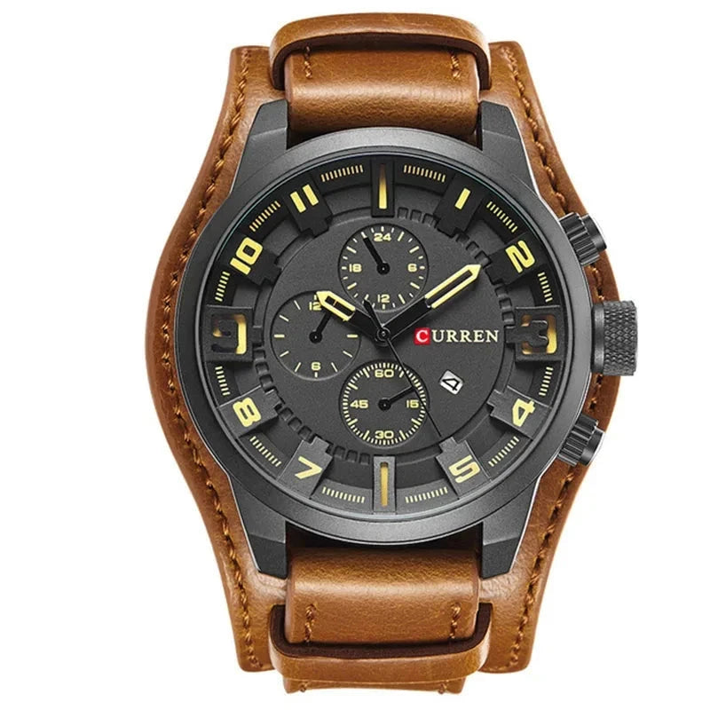 Curren Classic Leather Watch Sebastian Curren Leather Watch Shoes Field