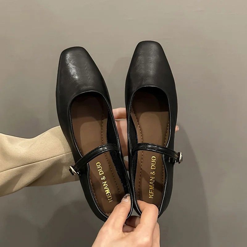 Éclat Charlotte – Elegant Square-Toe Mary Janes Éclat Charlotte – Elegant Square-Toe Mary Janes Shoes Field