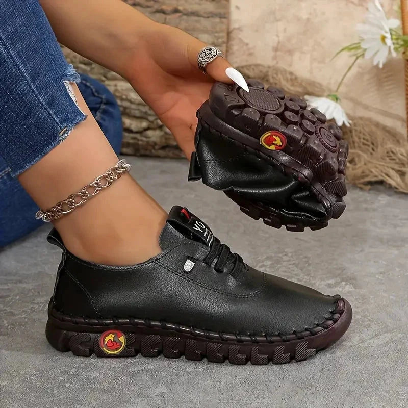 Elegant Soft Leather Shoes Elegant Soft Leather Shoes Shoes Field Black US 5 | UK/AU 3 | EU 35