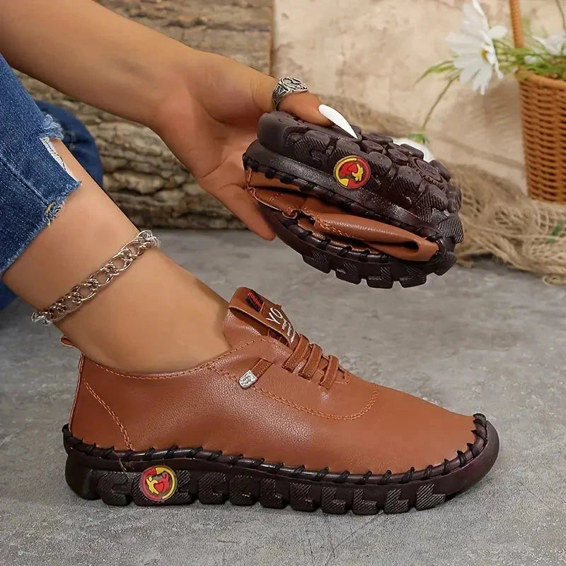 Elegant Soft Leather Shoes Elegant Soft Leather Shoes Shoes Field Brown US 5 | UK/AU 3 | EU 35