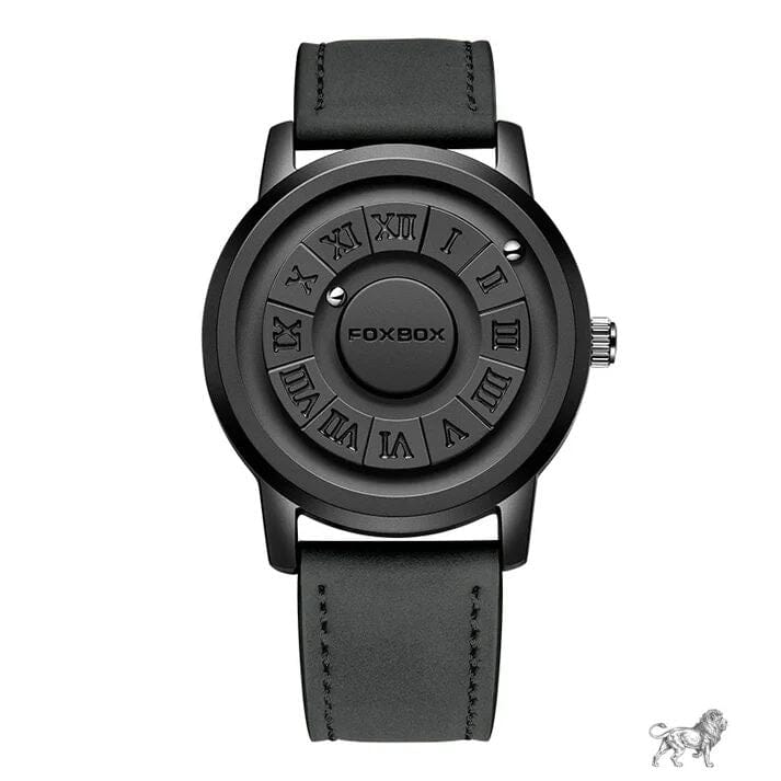 Elite Luxury Men's Quartz Watch Elite Luxury Men's Quartz Watch Shoes Field Black Leather