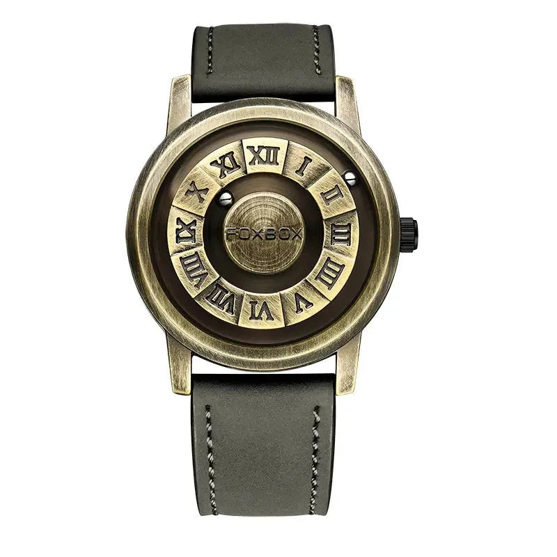 Elite Luxury Men's Quartz Watch Elite Luxury Men's Quartz Watch Shoes Field Gray Bronze