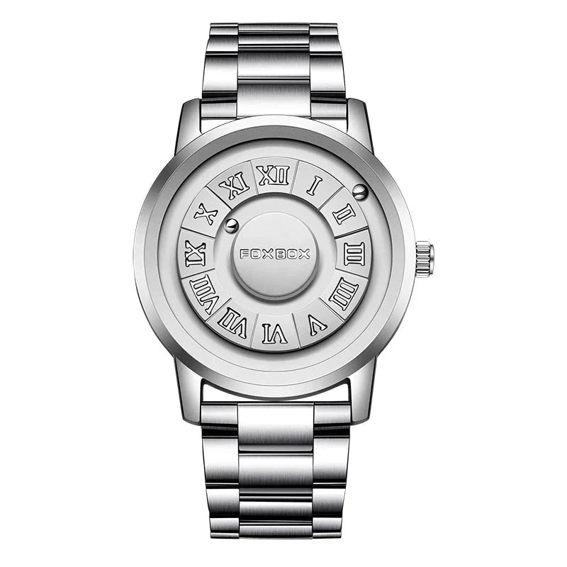 Elite Luxury Men's Quartz Watch Elite Luxury Men's Quartz Watch Shoes Field Silver Steel Stap