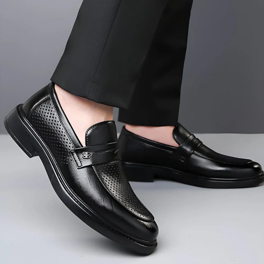 Alden Belmont Loafers in Leather