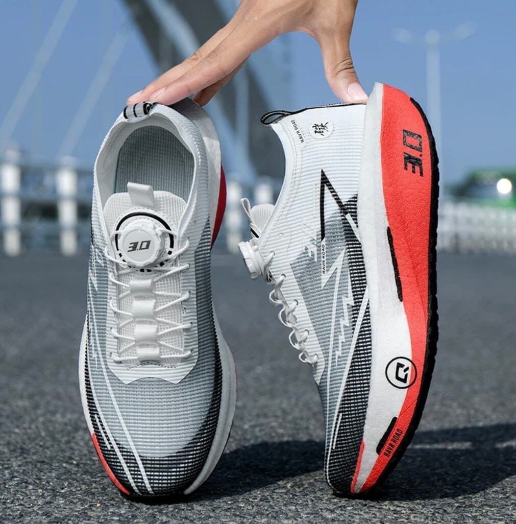 High-Durability Sports Sneakers - Zephyr Pro High-Durability Sports Sneakers - Zephyr Pro Shoes Field White Red EU 34 / US 3.5 / UK-AU 2.5