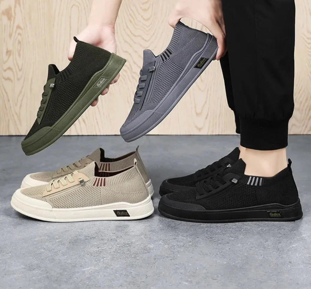 Lorenzi Casuals – Men’s Knit Sneakers Lorenzi Casuals – Men’s Knit Sneakers Shoes Field