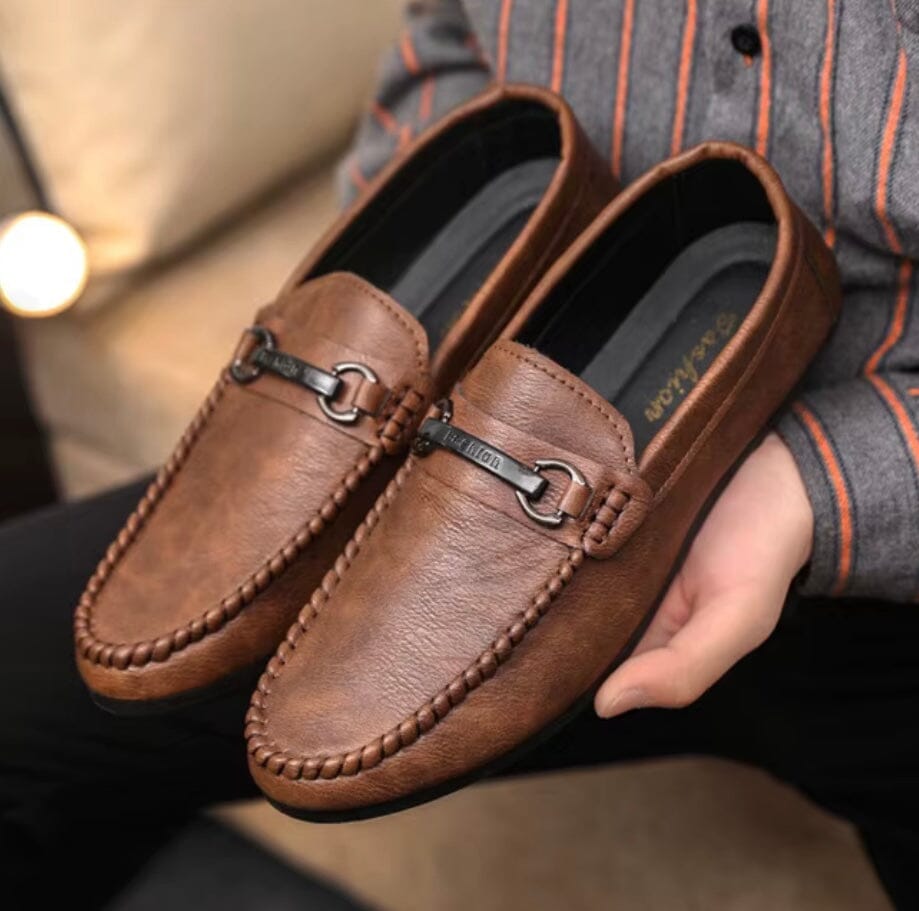 Luremont – Elegant Leather Loafers Luremont – Elegant Leather Loafers Shoes Field