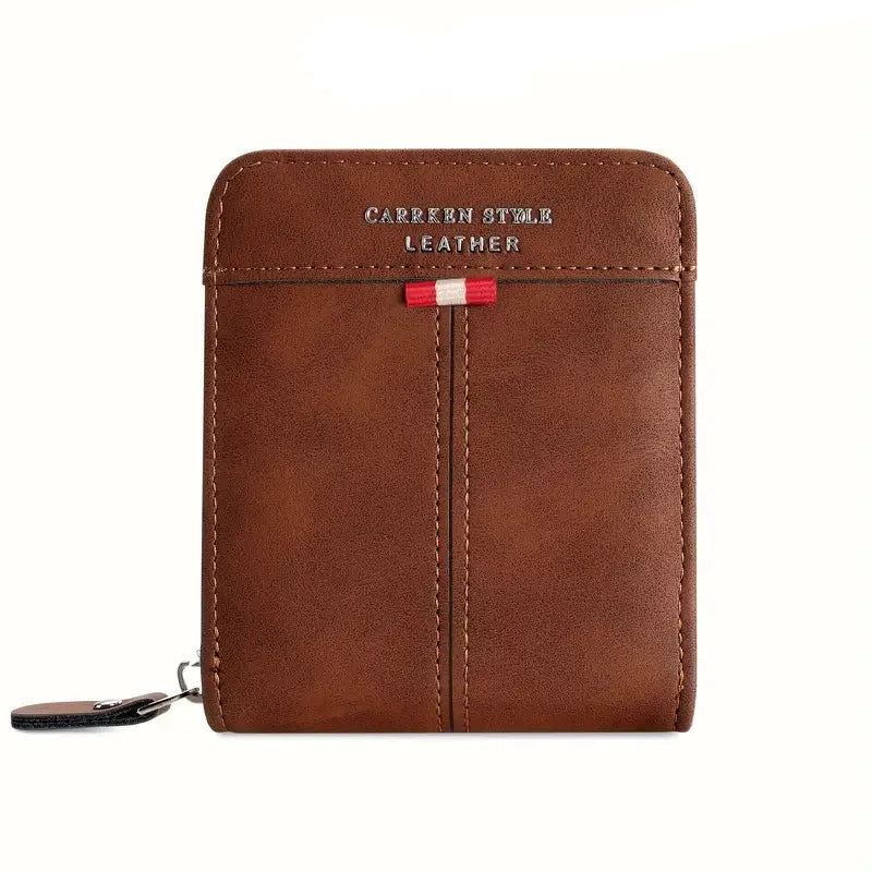 Luxury Leather Wallet Monarch Luxury Leather Wallet Monarch Shoes Field Light Coffee