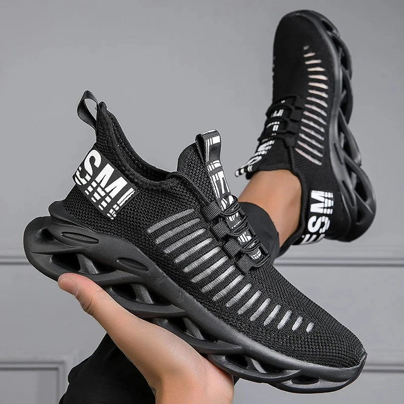 Men Shoes Comfortable Sneakers Breathable Running Shoes For Women Mesh Tennis Sports Shoes Outdoor Air Waling Casual Shoes Field