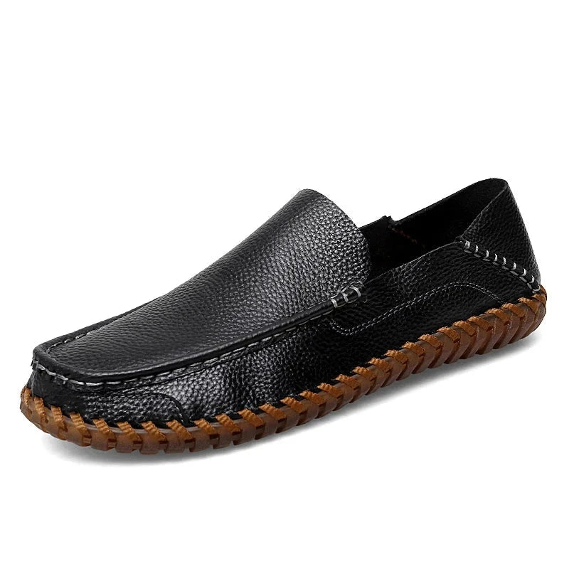 Men's Leather Moccasins - Luxe Bellagio Men's Leather Moccasins - Luxe Bellagio Shoes Field