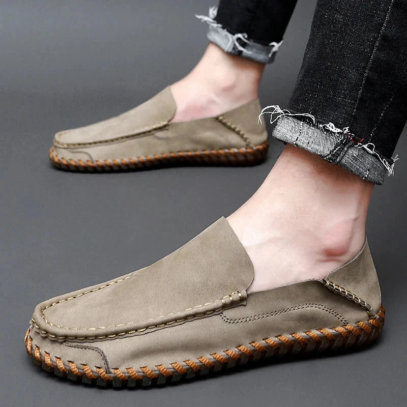 Men's Leather Moccasins - Luxe Bellagio Men's Leather Moccasins - Luxe Bellagio Shoes Field