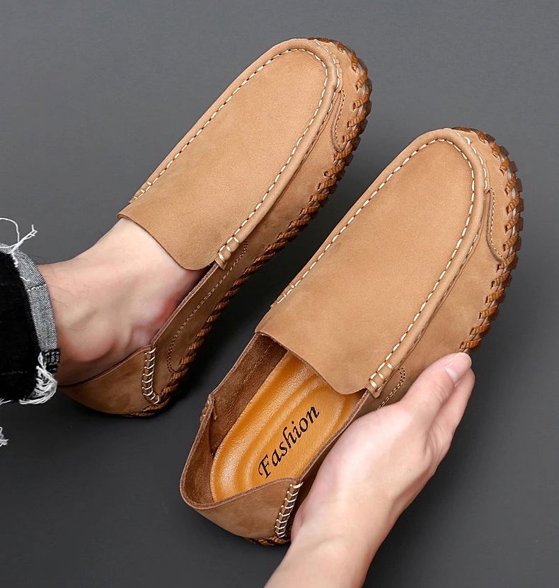 Men's Leather Moccasins - Luxe Bellagio Men's Leather Moccasins - Luxe Bellagio Shoes Field