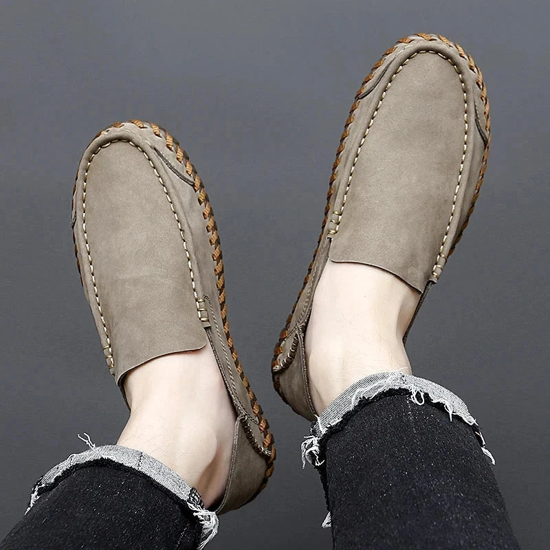 Men's Leather Moccasins - Luxe Bellagio Men's Leather Moccasins - Luxe Bellagio Shoes Field