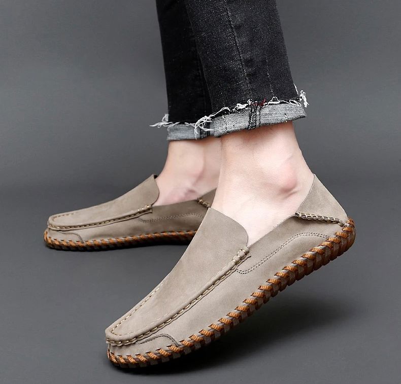 Men's Leather Moccasins - Luxe Bellagio Men's Leather Moccasins - Luxe Bellagio Shoes Field