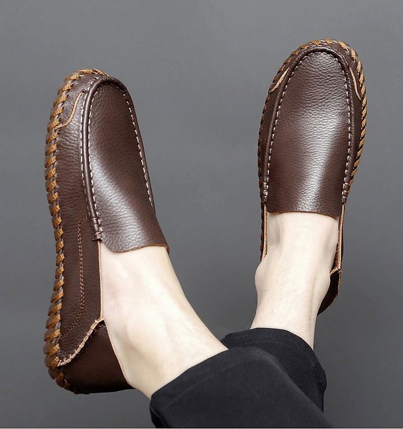 Men's Leather Moccasins - Luxe Bellagio Men's Leather Moccasins - Luxe Bellagio Shoes Field