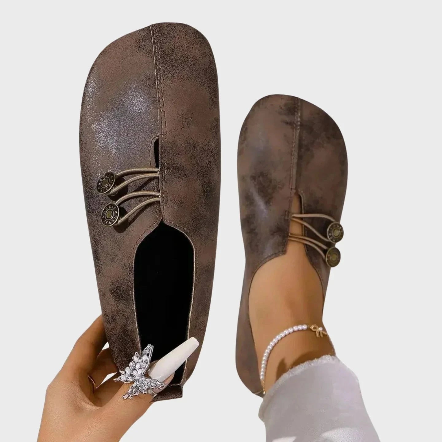Retro Flat Shoes 2024 New Design Narrowband Loafers Women's Casual and Comfortable Solid Color Women's Shoes Zapatos De Mujer Shoes Field