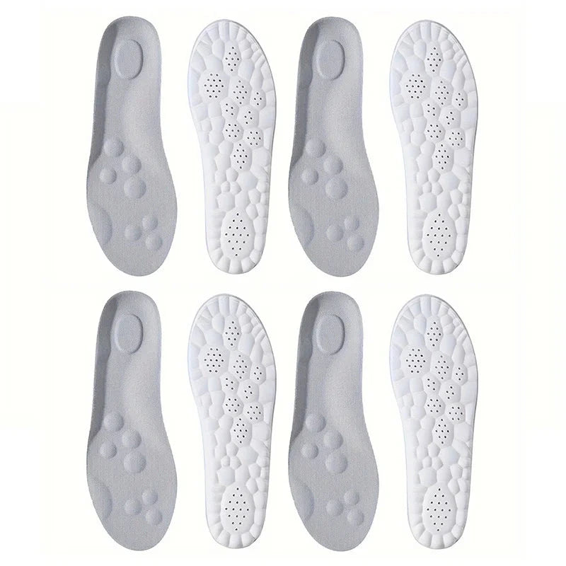 ShockEase – High Elasticity Padded Sports Insoles ShockEase – High Elasticity Padded Sports Insoles Shoes Field 4 Pairs - Gray EU 35–36 / US 3.5 – 4 / UK-AU 3 – 3.5
