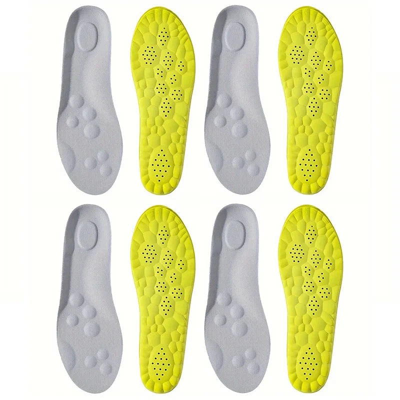 ShockEase – High Elasticity Padded Sports Insoles ShockEase – High Elasticity Padded Sports Insoles Shoes Field 4 Pairs - Yellow EU 35–36 / US 3.5 – 4 / UK-AU 3 – 3.5
