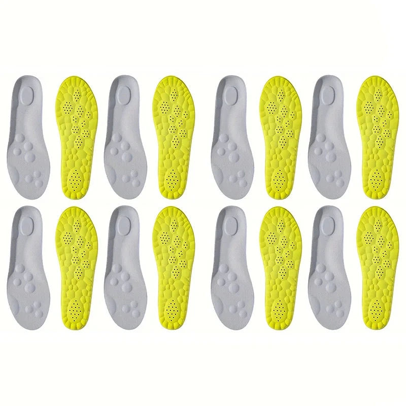 ShockEase – High Elasticity Padded Sports Insoles ShockEase – High Elasticity Padded Sports Insoles Shoes Field 8 Pairs - Yellow EU 35–36 / US 3.5 – 4 / UK-AU 3 – 3.5