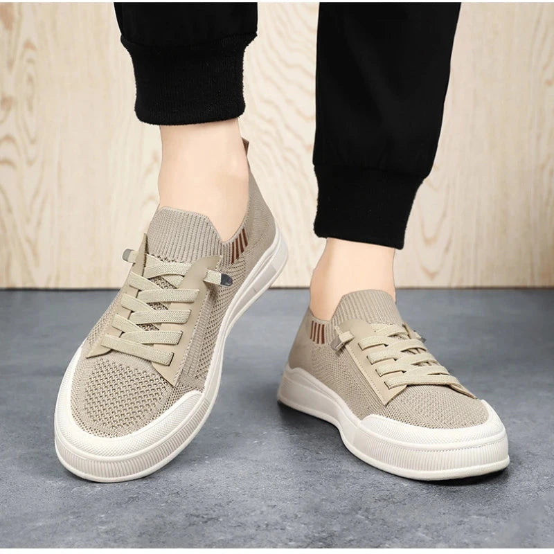 Shoes Men's Summer 2024 New Korean Edition Men's Shoes Solid Color Casual Canvas Shoes Breathable Single Shoes Field