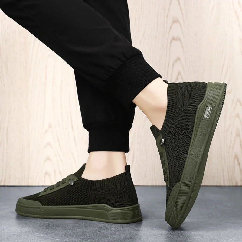 Shoes Men's Summer 2024 New Korean Edition Men's Shoes Solid Color Casual Canvas Shoes Breathable Single Shoes Field