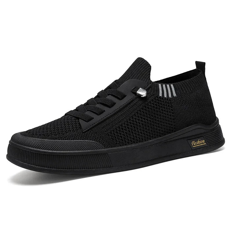 Shoes Men's Summer 2024 New Korean Edition Men's Shoes Solid Color Casual Canvas Shoes Breathable Single Shoes Field B-S60-Black 39
