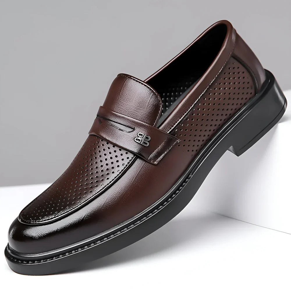 Alden Belmont Loafers in Leather